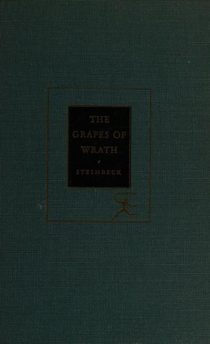 Steinbeck: The Grapes of Wrath (1939, Modern Library)
